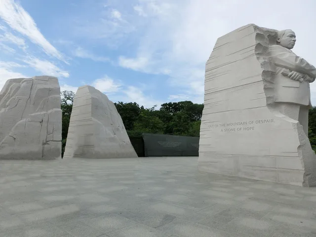 martin luther king jr, national memorial, i have a dream, civil rights leader, mountain of despair, a stone of hope, sand-colored granite, sculptor of record lei yixin, vintage, pastor, activist, usa, famous, role model, inspiration, martyr, speech, civil rights, historic, history, monochrome, black and white, symbol, gray hope, gray dream, gray leader, gray history, gray memory, gray inspiration, gray king, gray sand, role model, role model, civil rights, civil rights, civil rights, civil rights, civil rights. Walking the US Civil Rights Trail through Southern downtowns